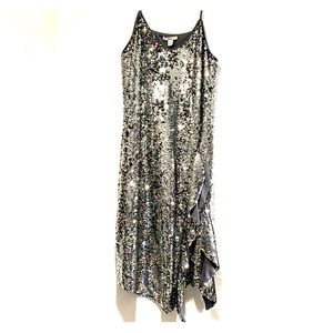 Bar III sequins shift dress